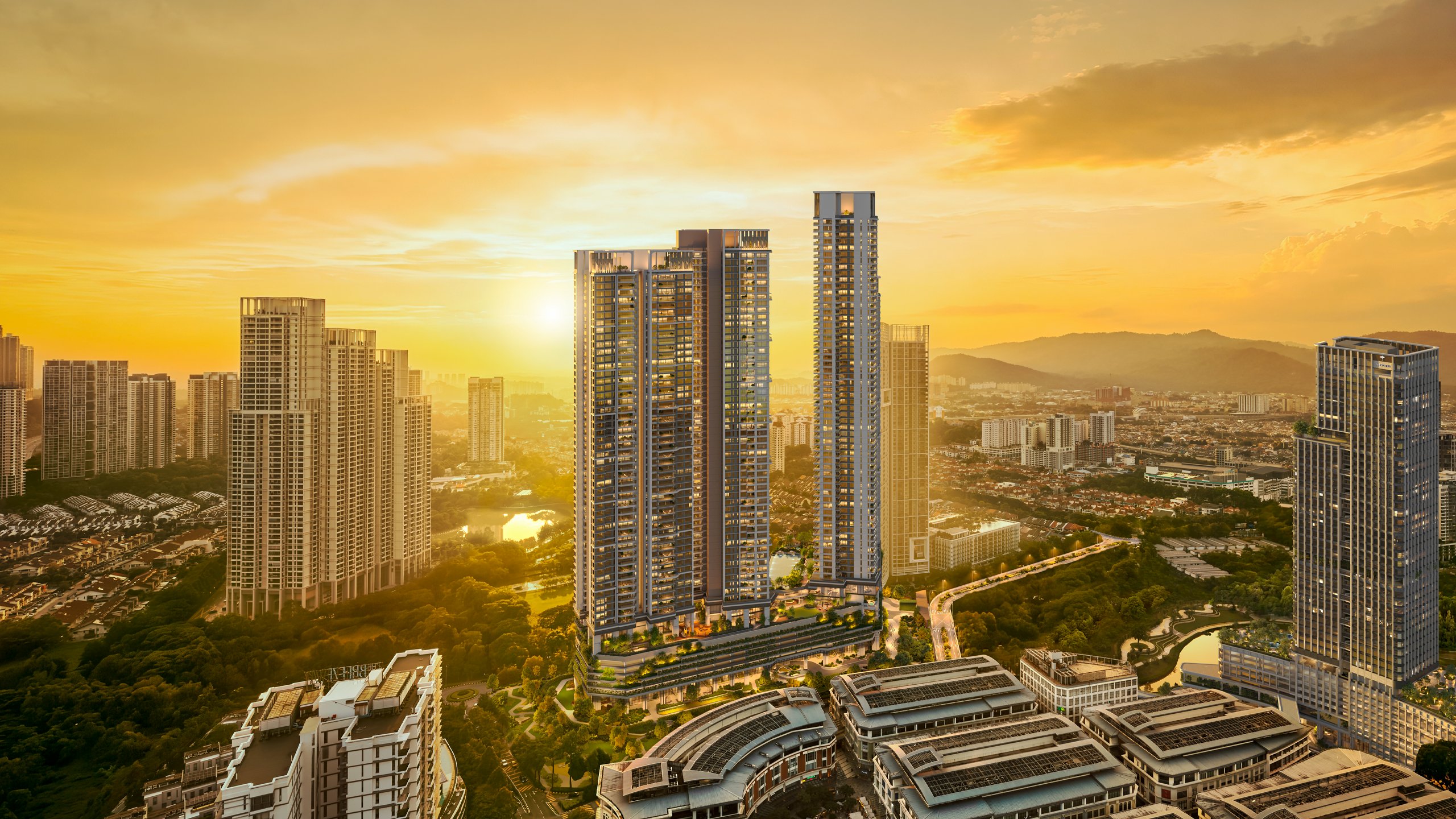 ParkCity Residences skyline view