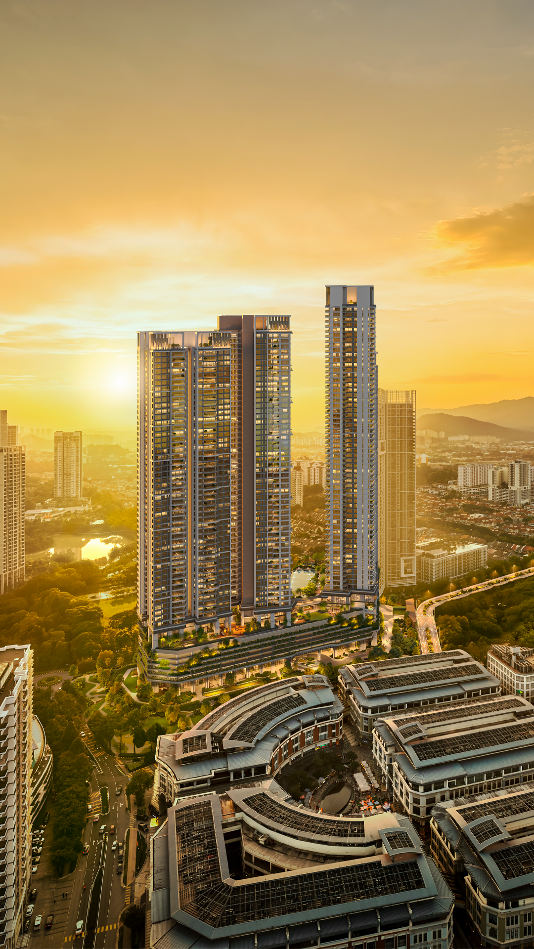 ParkCity Residences skyline view